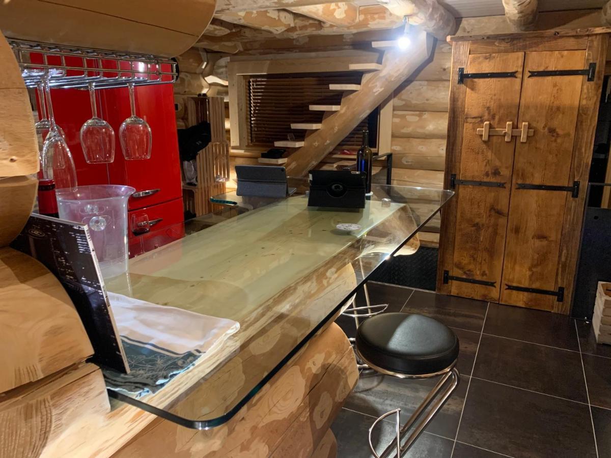 Chalet Anzac Chalet 5 Etoiles En Rondins Tout Neuf Unique Dans Les Aravis Les Villards-sur-Thônes 外观 照片