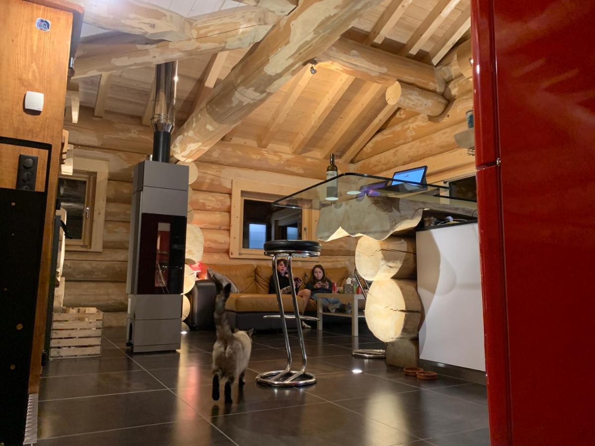 Chalet Anzac Chalet 5 Etoiles En Rondins Tout Neuf Unique Dans Les Aravis Les Villards-sur-Thônes 外观 照片