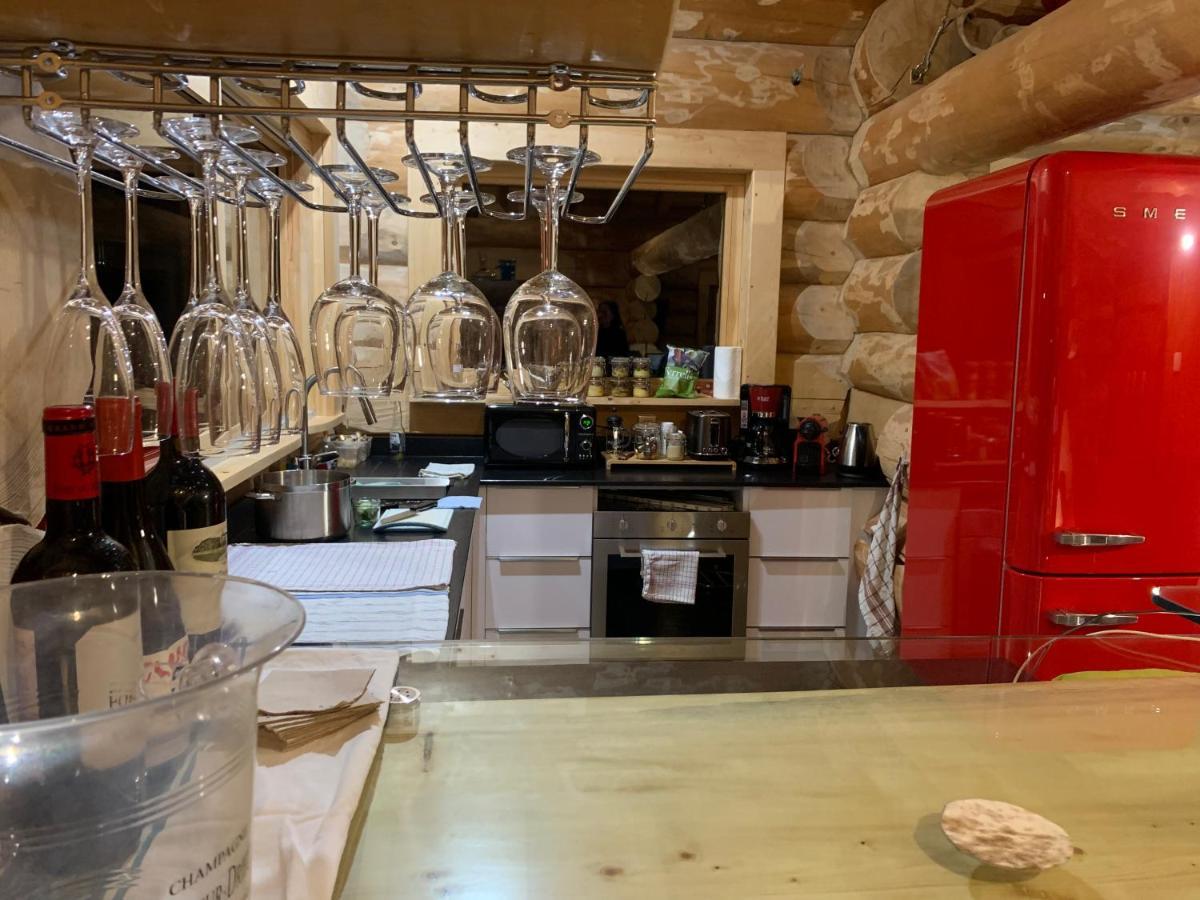 Chalet Anzac Chalet 5 Etoiles En Rondins Tout Neuf Unique Dans Les Aravis Les Villards-sur-Thônes 外观 照片