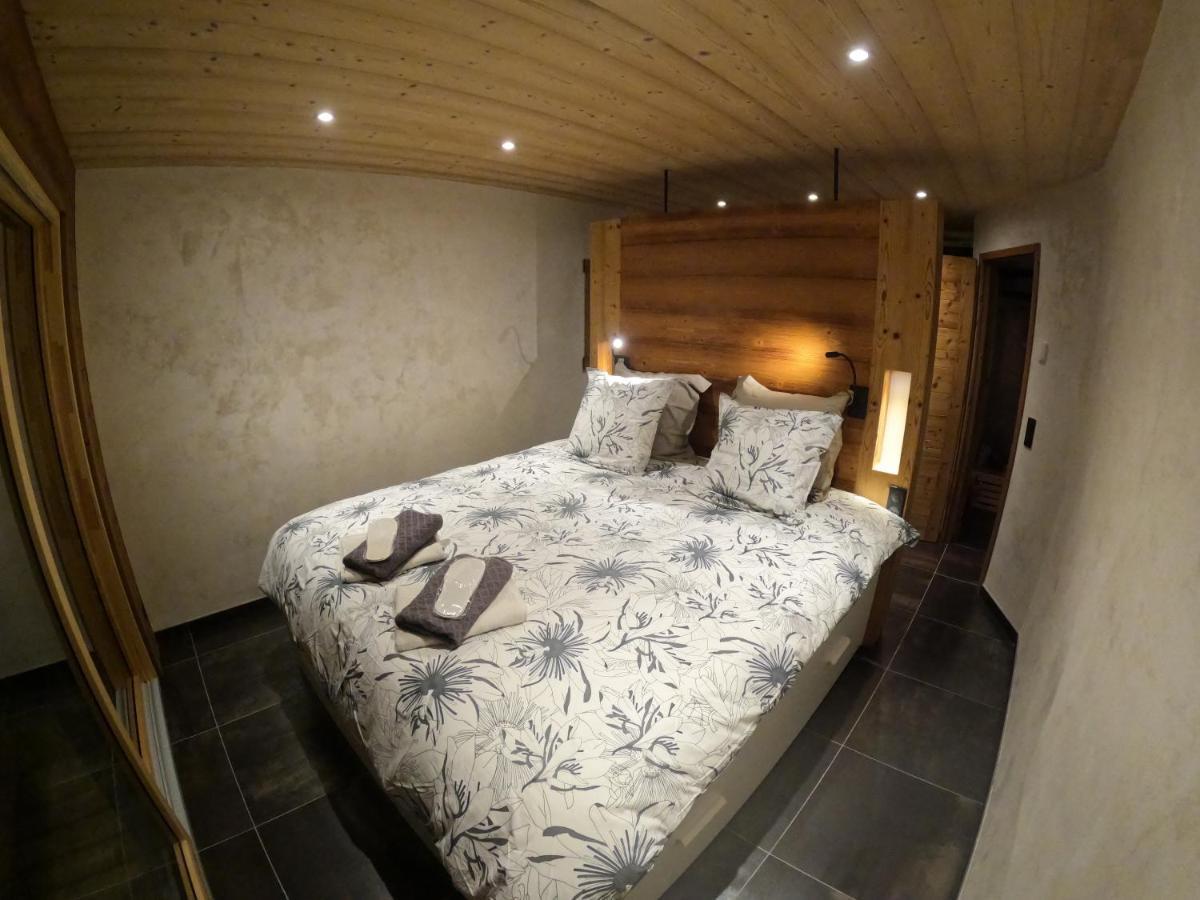 Chalet Anzac Chalet 5 Etoiles En Rondins Tout Neuf Unique Dans Les Aravis Les Villards-sur-Thônes 外观 照片