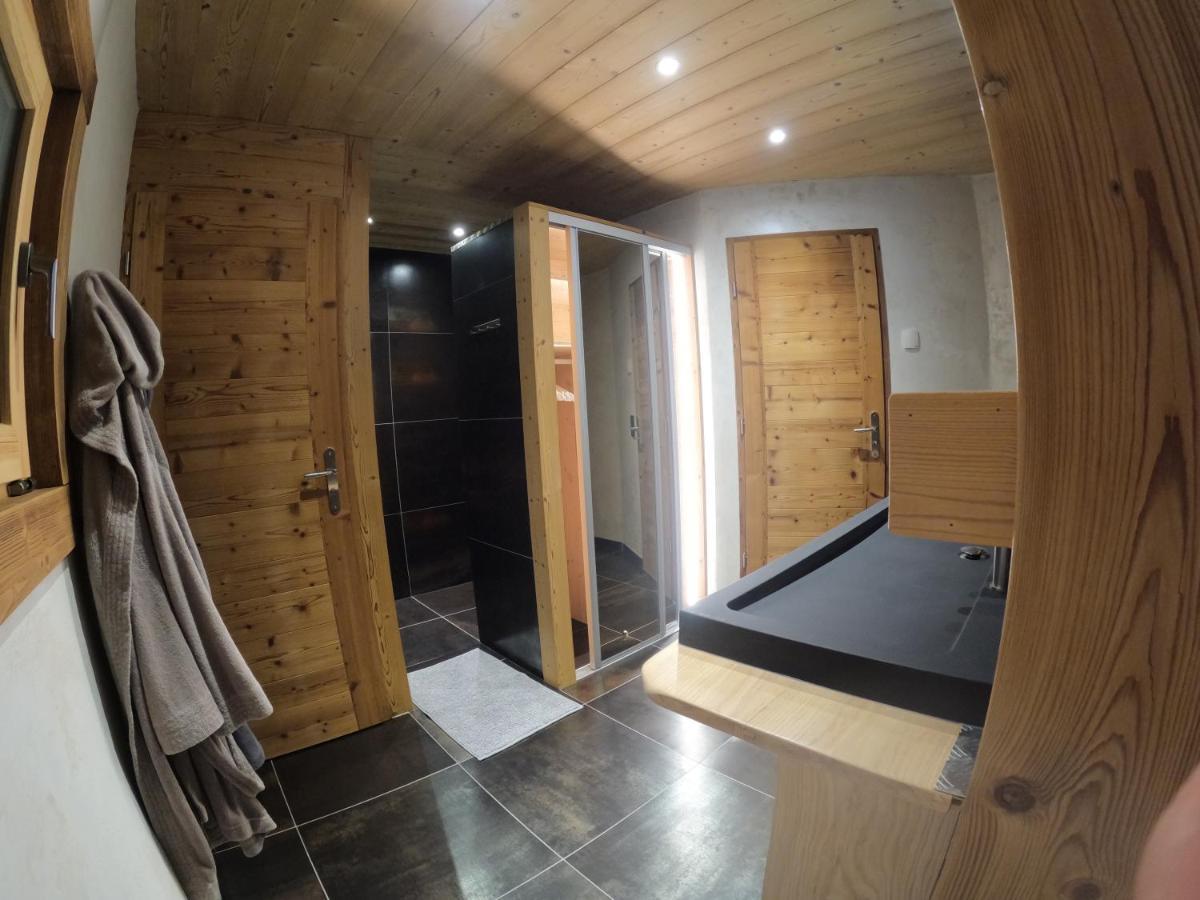 Chalet Anzac Chalet 5 Etoiles En Rondins Tout Neuf Unique Dans Les Aravis Les Villards-sur-Thônes 外观 照片