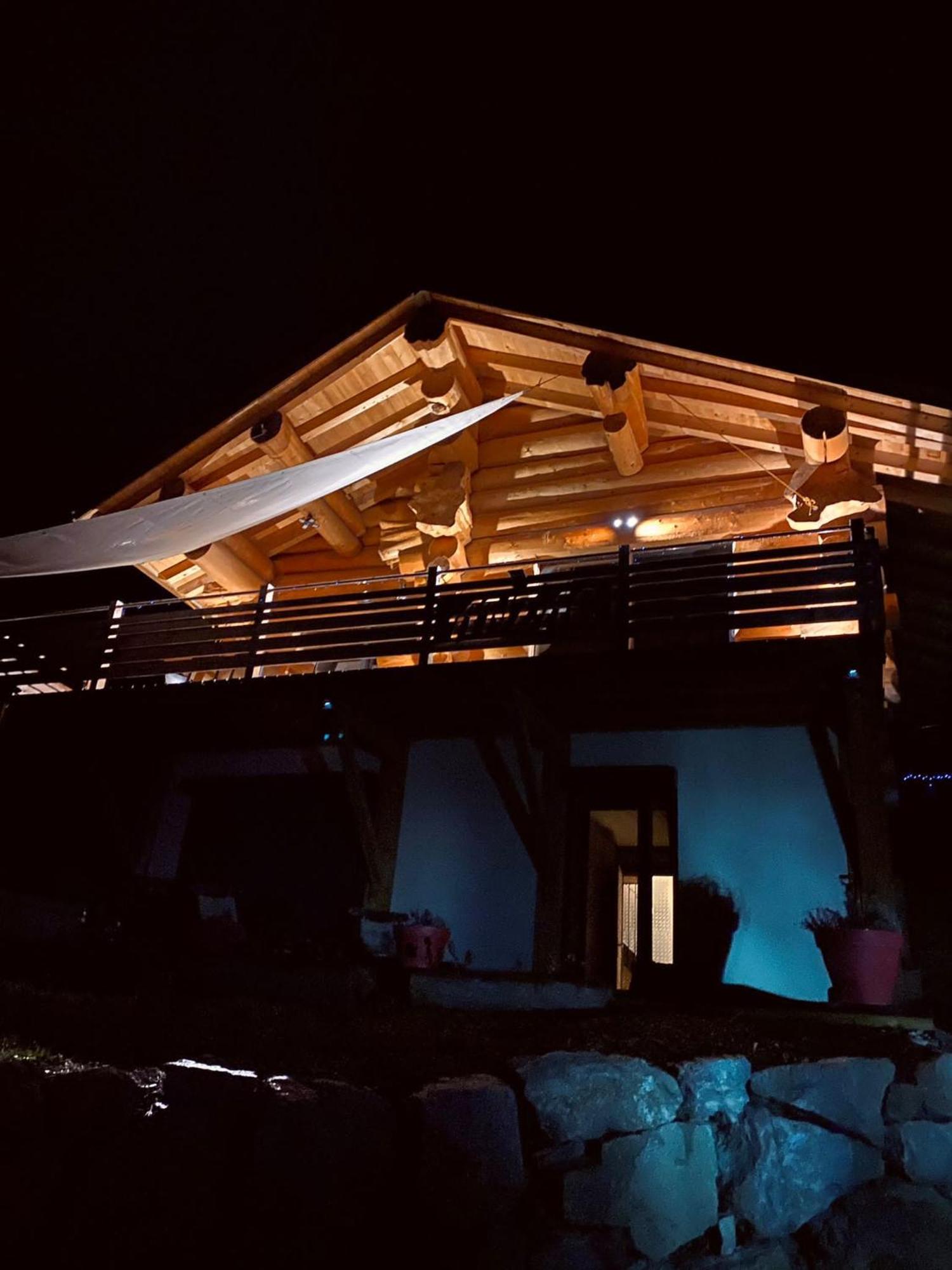 Chalet Anzac Chalet 5 Etoiles En Rondins Tout Neuf Unique Dans Les Aravis Les Villards-sur-Thônes 外观 照片