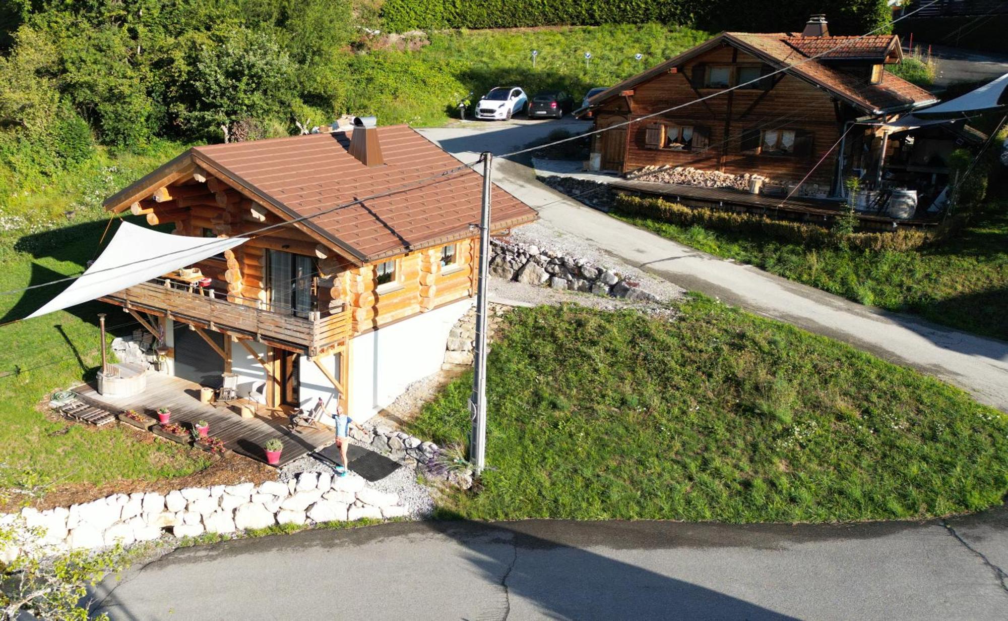Chalet Anzac Chalet 5 Etoiles En Rondins Tout Neuf Unique Dans Les Aravis Les Villards-sur-Thônes 外观 照片